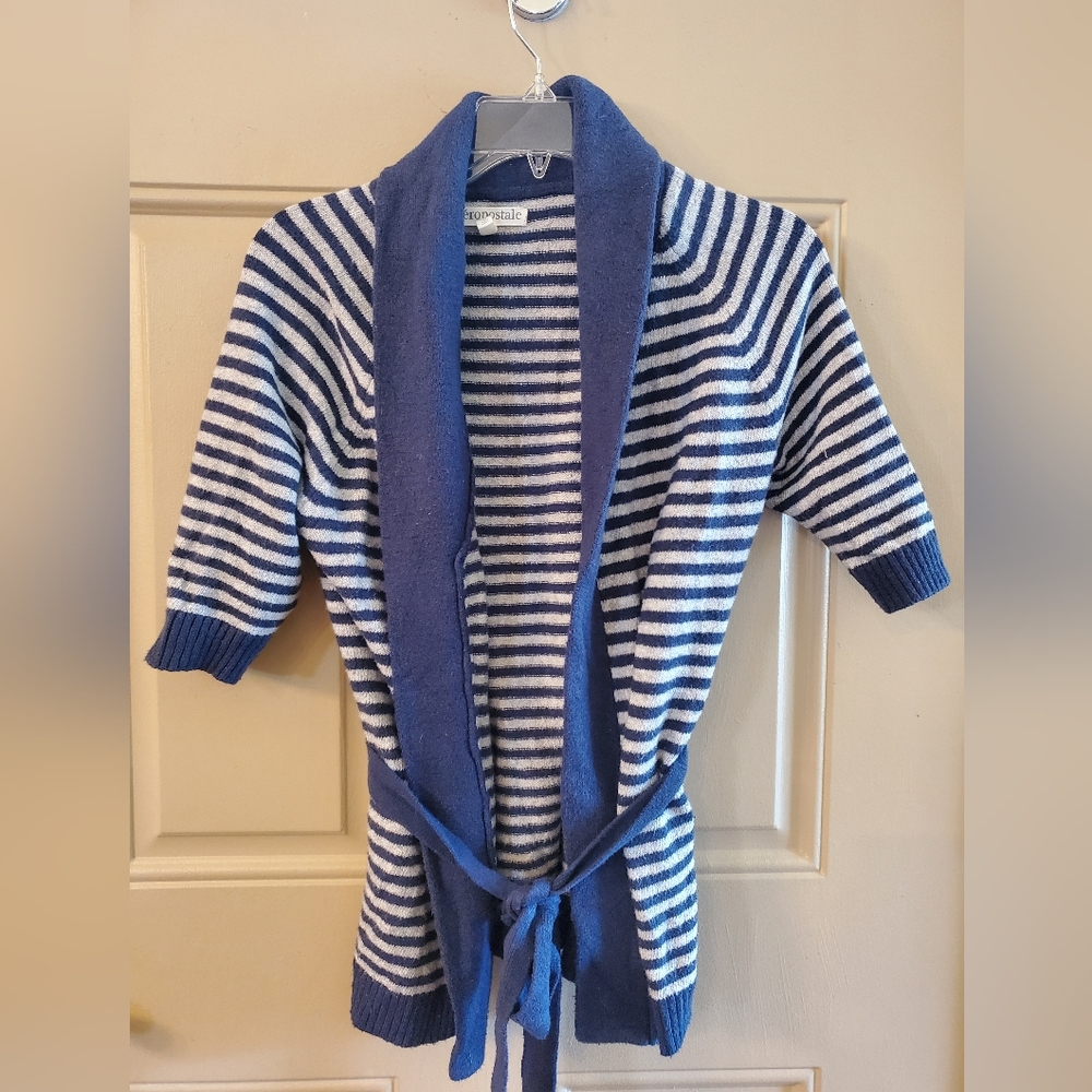 Aeropostale Cardigan With Tie Size XL